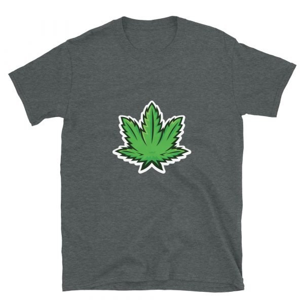 Cute Weed Leaf – Short-Sleeve Unisex T-Shirt
